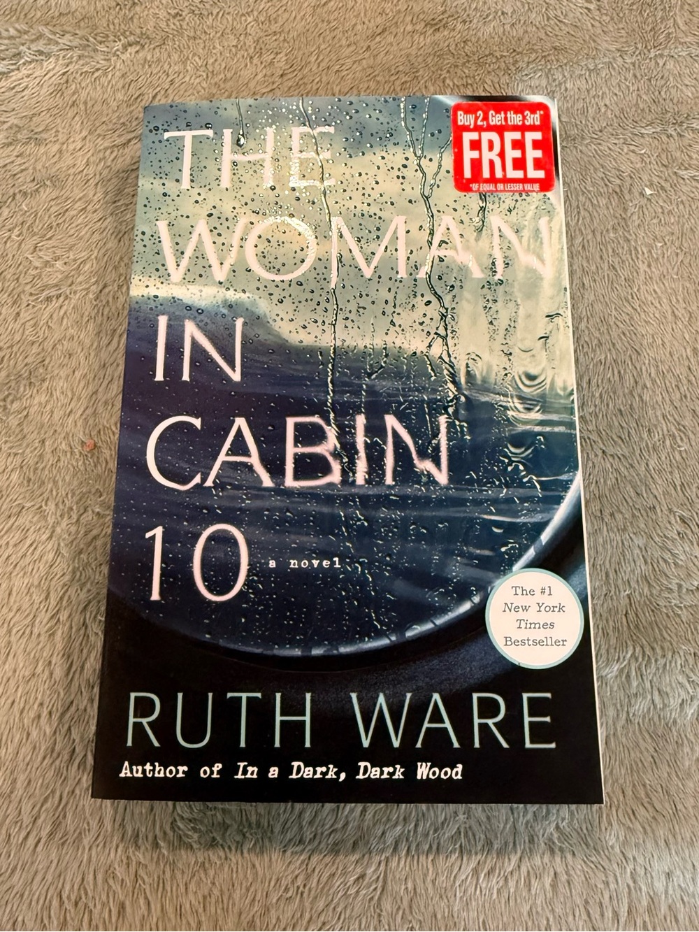 The Woman in Cabin 10 by Ruth Ware Paperback 2017 Psychological Thriller